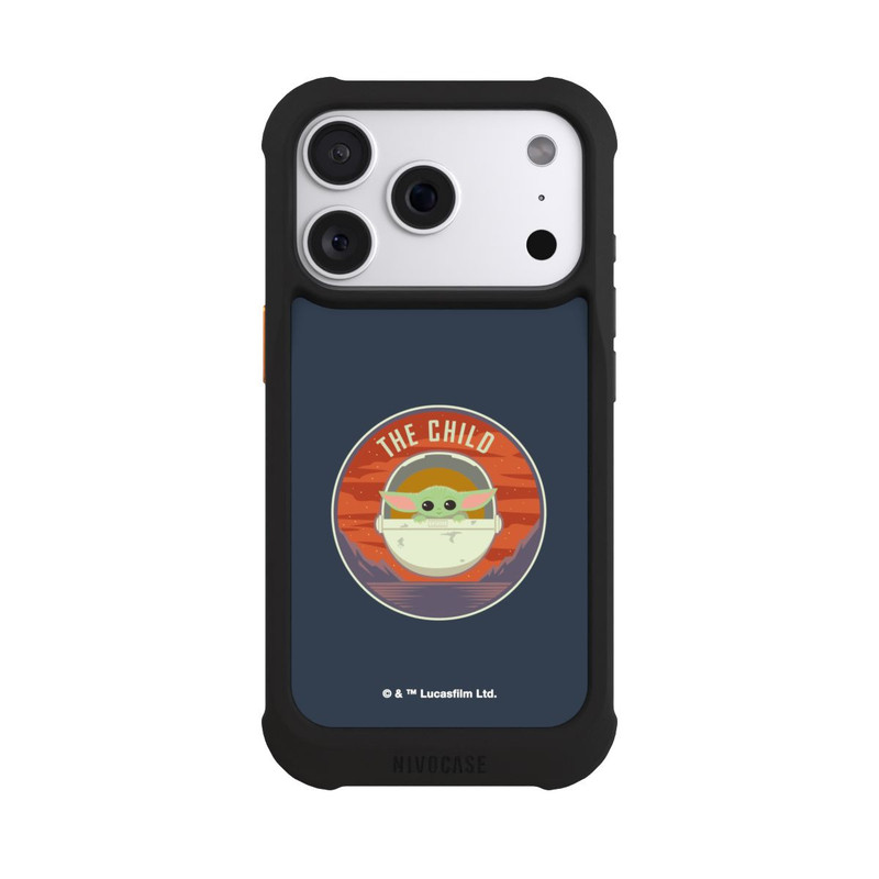 iPhone 18 Pro NIVOmax The Child Badge Blue