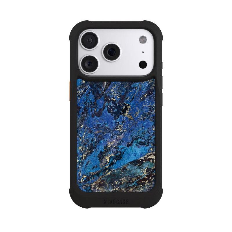 iPhone 18 Pro NIVOmax Lapislazuli blau und gold
