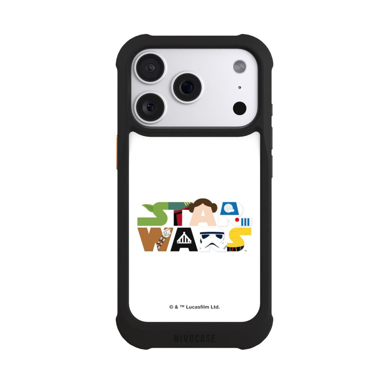 iPhone 18 Pro NIVOmax Star Wars Comic Logo