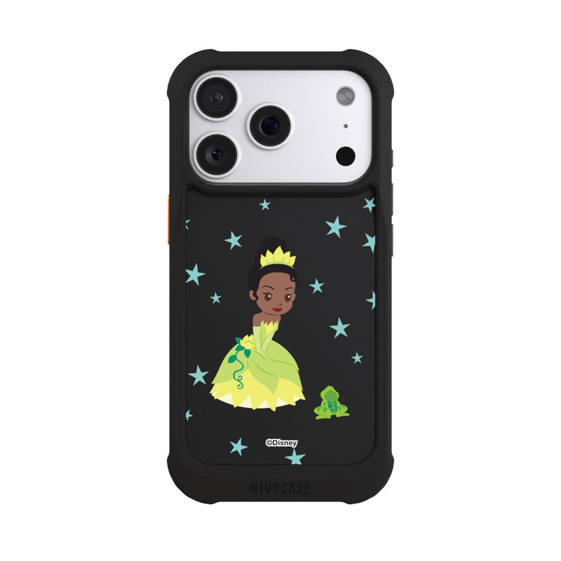 iPhone 18 Pro NIVOmax Princess Tiana Kiss the Frog transparent