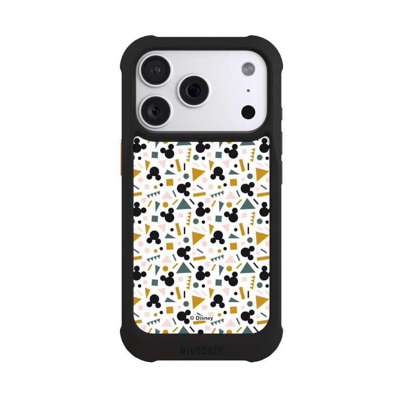 iPhone 18 Pro NIVOmax Mickey Geometric Pattern