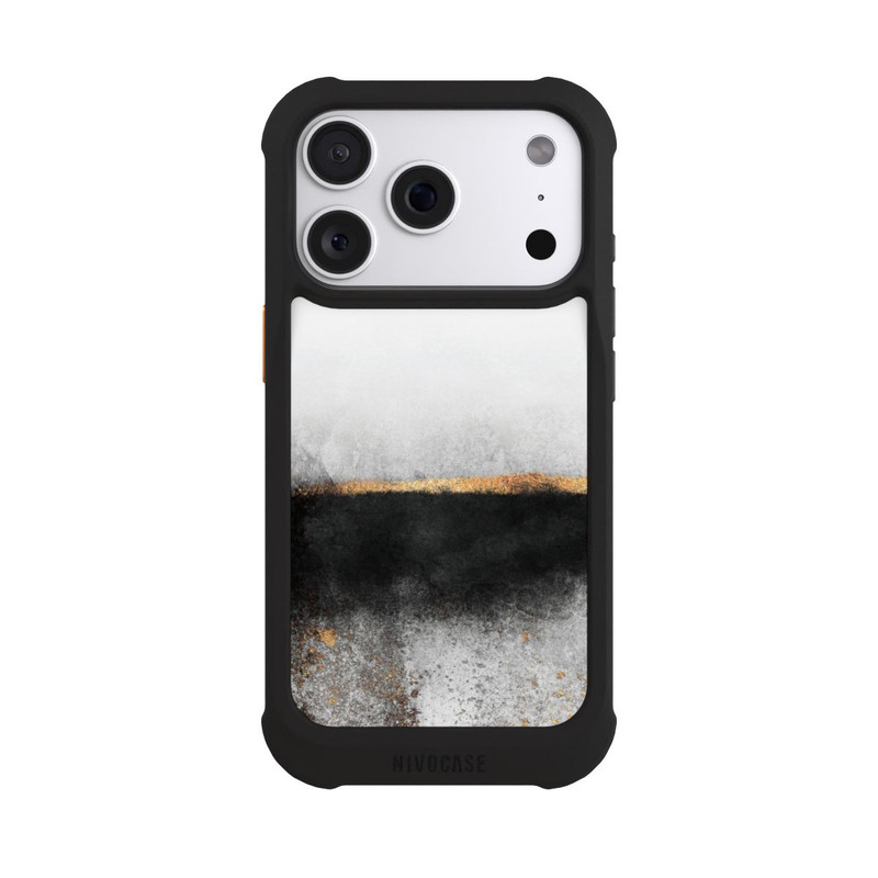iPhone 18 Pro NIVOmax Ruß und Golddruck