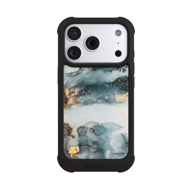 iPhone 18 Pro NIVOmax Flutwellen Golddruck