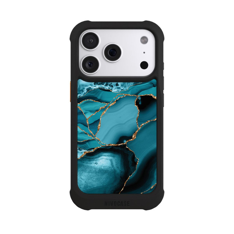 iPhone 18 Pro NIVOmax Marbre Bleu Glacier
