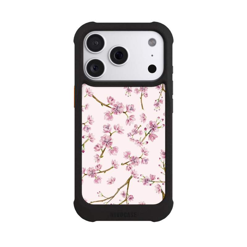 iPhone 18 Pro NIVOmax Fleurs de Cerisier Rose