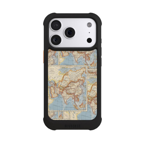 Apple iPhone 18 Pro NIVOmax Carte du monde vintage