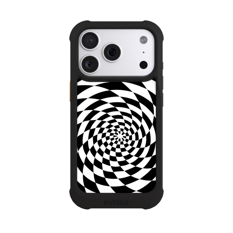iPhone 18 Pro NIVOmax Schwarz-Weiß Illusion