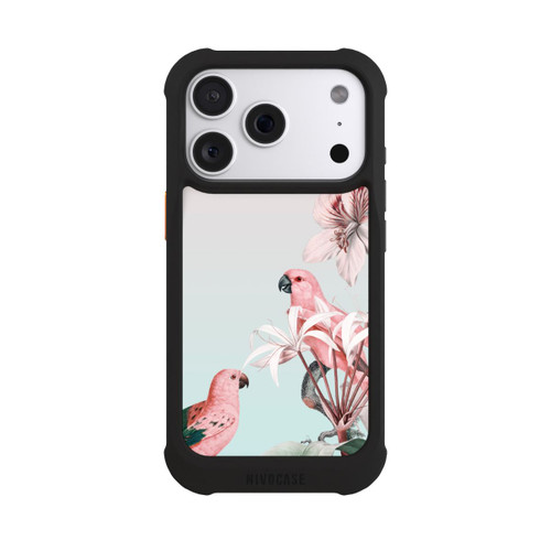 Apple iPhone 18 Pro NIVOmax paradiesische Papageien Pastell