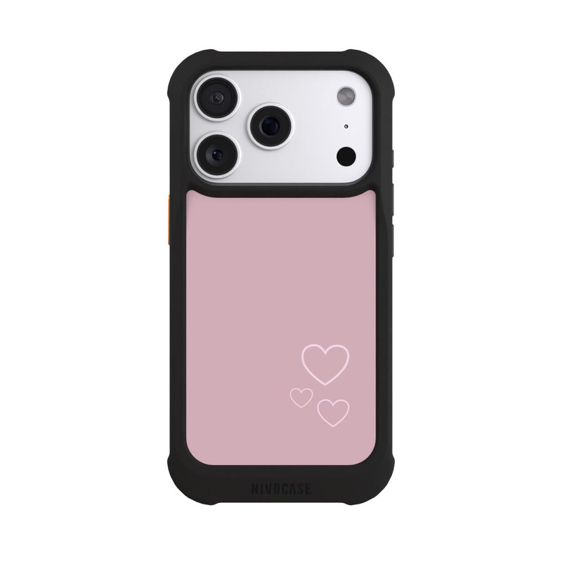 iPhone 18 Pro NIVOmax Pink little hearts