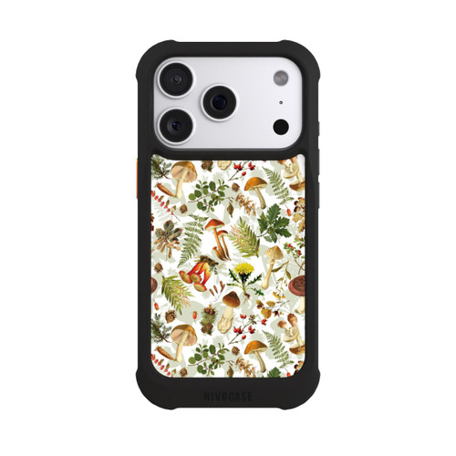 Apple iPhone 18 Pro NIVOmax Pilzmuster Weiß