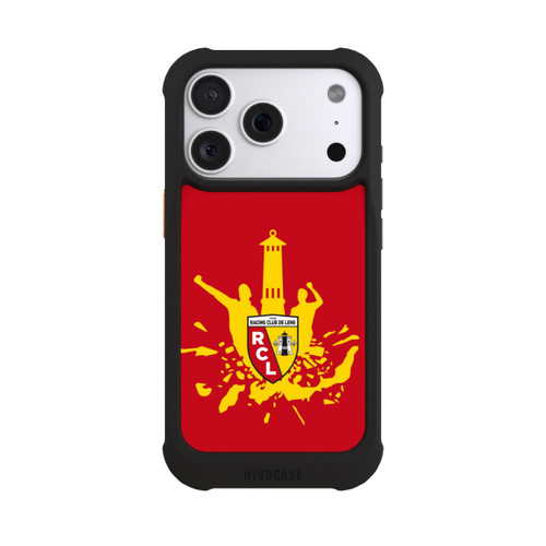 Apple iPhone 18 Pro NIVOmax RC Lens Tour jaune sur rouge