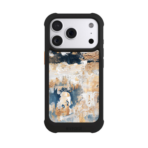 Apple iPhone 18 Pro NIVOmax Abstraktion Blau und Gold