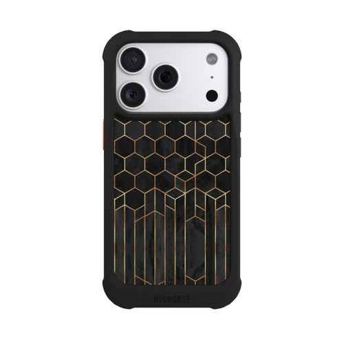 Apple iPhone 18 Pro NIVOmax Schwarze Sechsecke