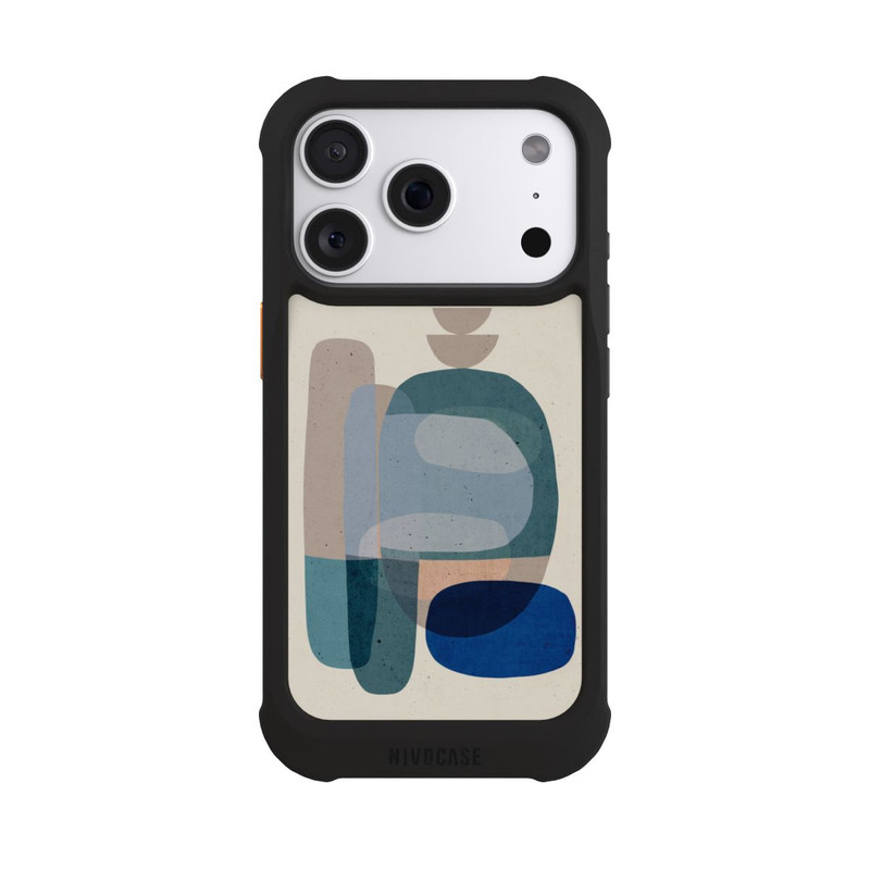 iPhone 18 Pro NIVOmax Stein Nr. 3 Blau