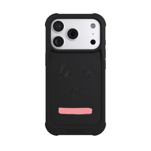 Apple iPhone 18 Pro NIVOmax La vie en Rosa Transparent