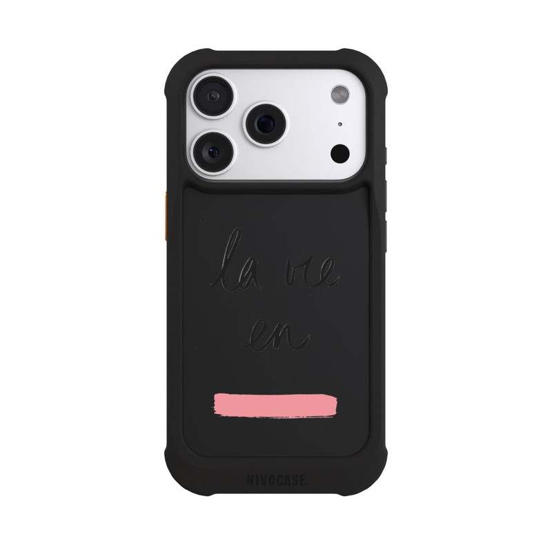 iPhone 18 Pro NIVOmax La vie en Rosa Transparent