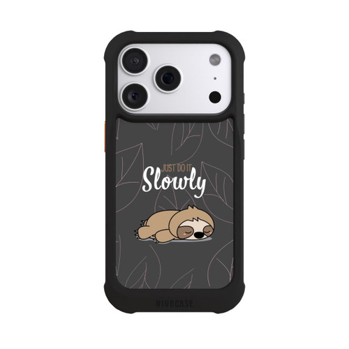 Apple iPhone 18 Pro NIVOmax Just Do It Slowly Sloth Grey