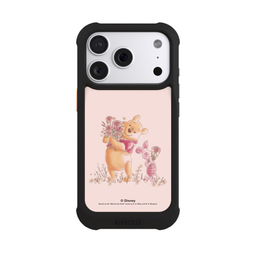 Apple iPhone 18 Pro NIVOmax Winnie Puuh and Ferkel Blumen