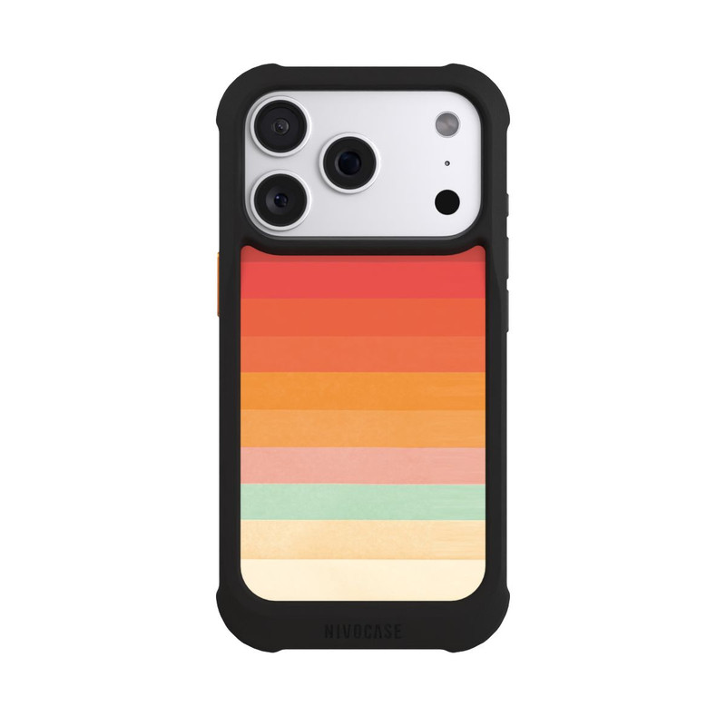 iPhone 18 Pro NIVOmax Regenbogen Chevrons II