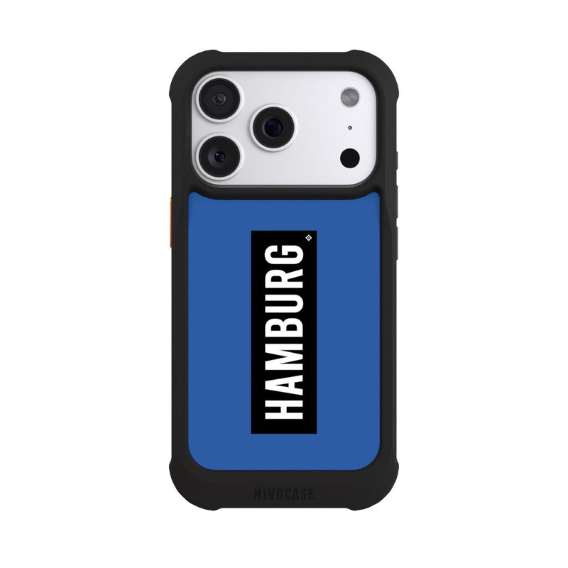 iPhone 18 Pro NIVOmax HSV Hamburg Schwarz Blau