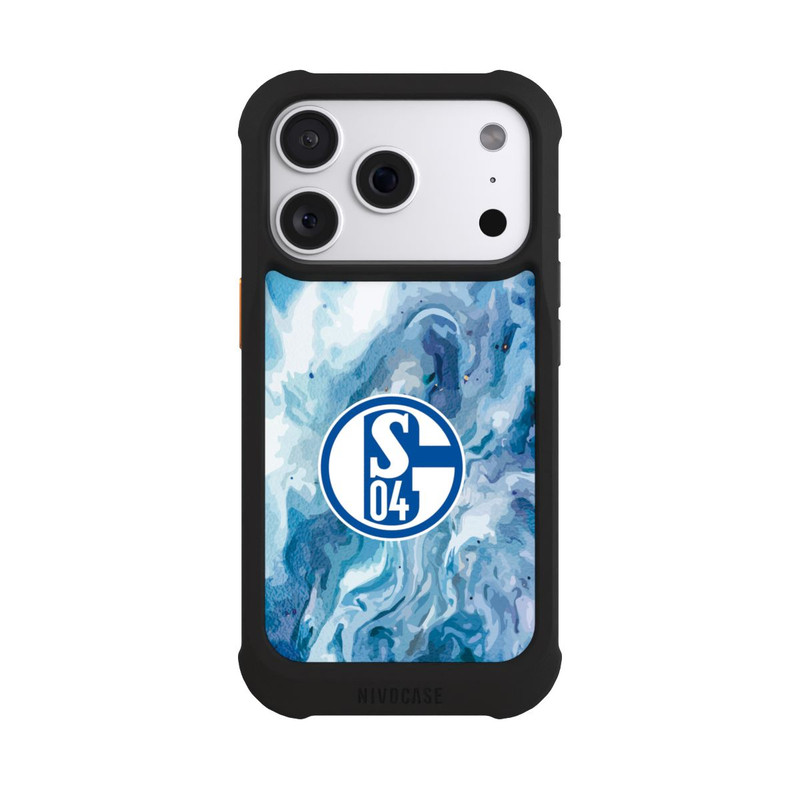 iPhone 18 Pro NIVOmax Schalke 04 Flüssig Blau
