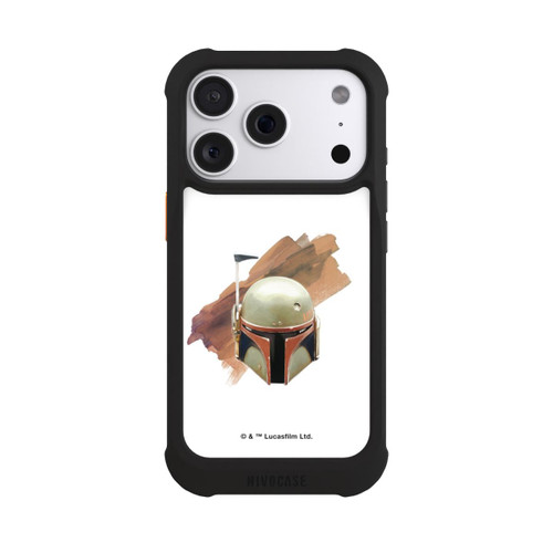 Apple iPhone 18 Pro NIVOmax Boba Fett Helm Weiß