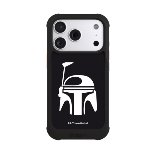 Apple iPhone 18 Pro NIVOmax Boba Fett Helm Schwarz