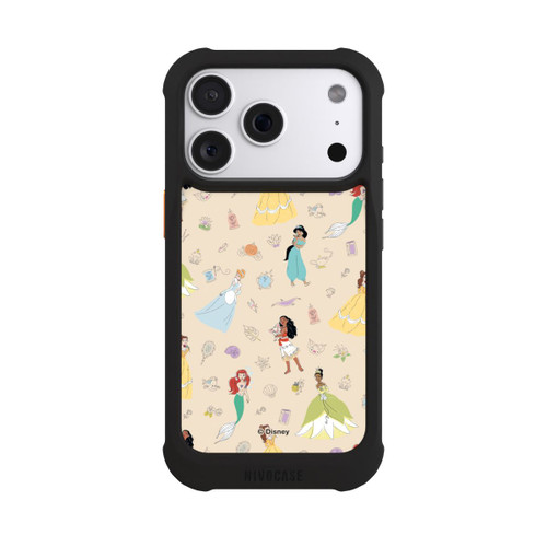 Apple iPhone 18 Pro NIVOmax Princess Pattern Beige Disney Princess
