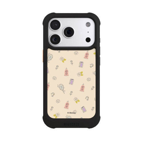 Apple iPhone 18 Pro NIVOmax Princess Accessoires Pattern Beige Disney Princess 