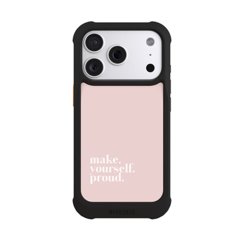 Apple iPhone 18 Pro NIVOmax Make Yourself Proud Zitat - Altrosa