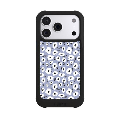 Apple iPhone 18 Pro NIVOmax Pattern Fleurs Lilas