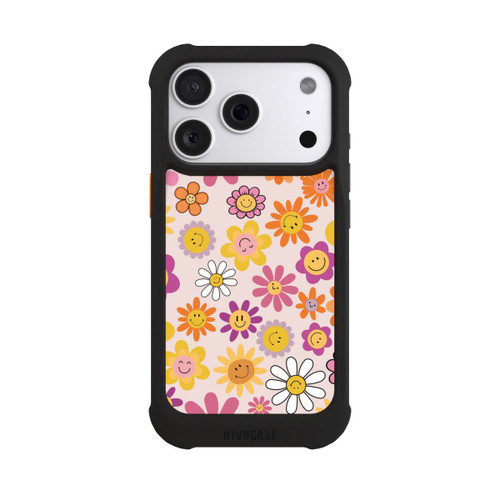Apple iPhone 18 Pro NIVOmax Smiles Pink Flowers