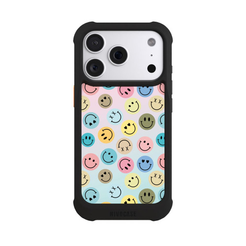 Apple iPhone 18 Pro NIVOmax Smiles Emotes Pattern Colorful