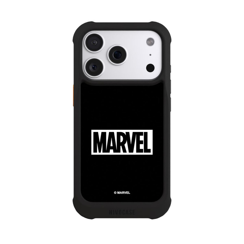 iPhone 18 Pro NIVOmax Marvel Logo Black