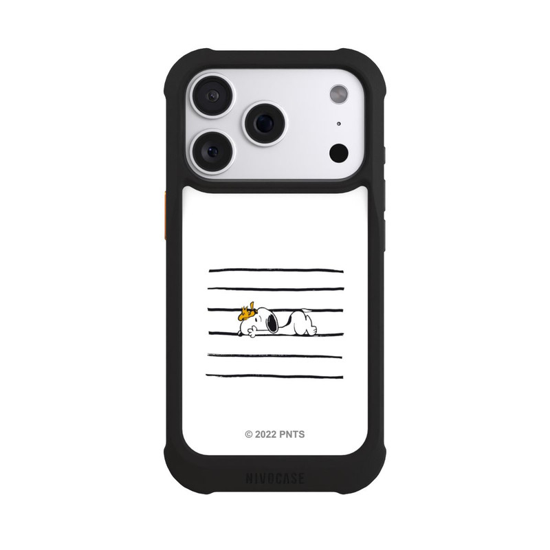 iPhone 18 Pro NIVOmax Snoopy Woodstock Stripes