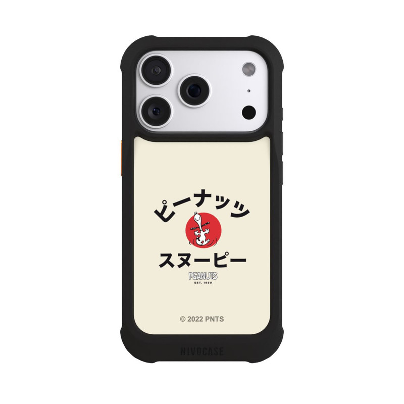 iPhone 18 Pro NIVOmax Snoopy Japanisch Katakana