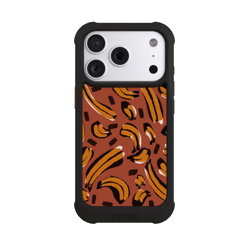 iPhone 18 Pro NIVOmax Abstrakte Bananen Muster