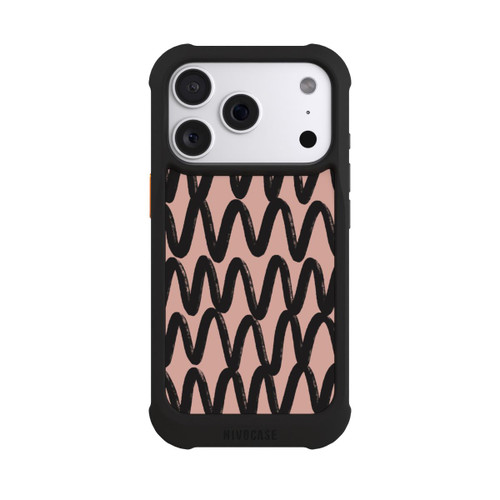 Apple iPhone 18 Pro NIVOmax Zig Zag Noir