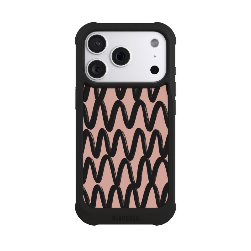 iPhone 18 Pro NIVOmax Schwarzes Zickzack