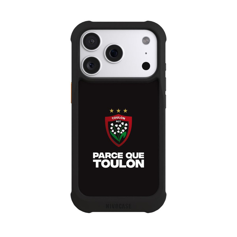 iPhone 18 Pro NIVOmax RC Toulonnais Noir