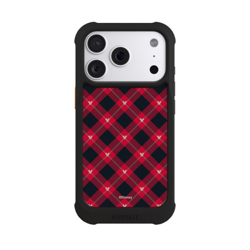 Apple iPhone 18 Pro NIVOmax Mickey Weihnachtsmuster Rot