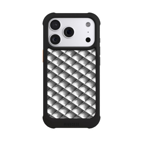 Apple iPhone 18 Pro NIVOmax Carrés argentés Glamour