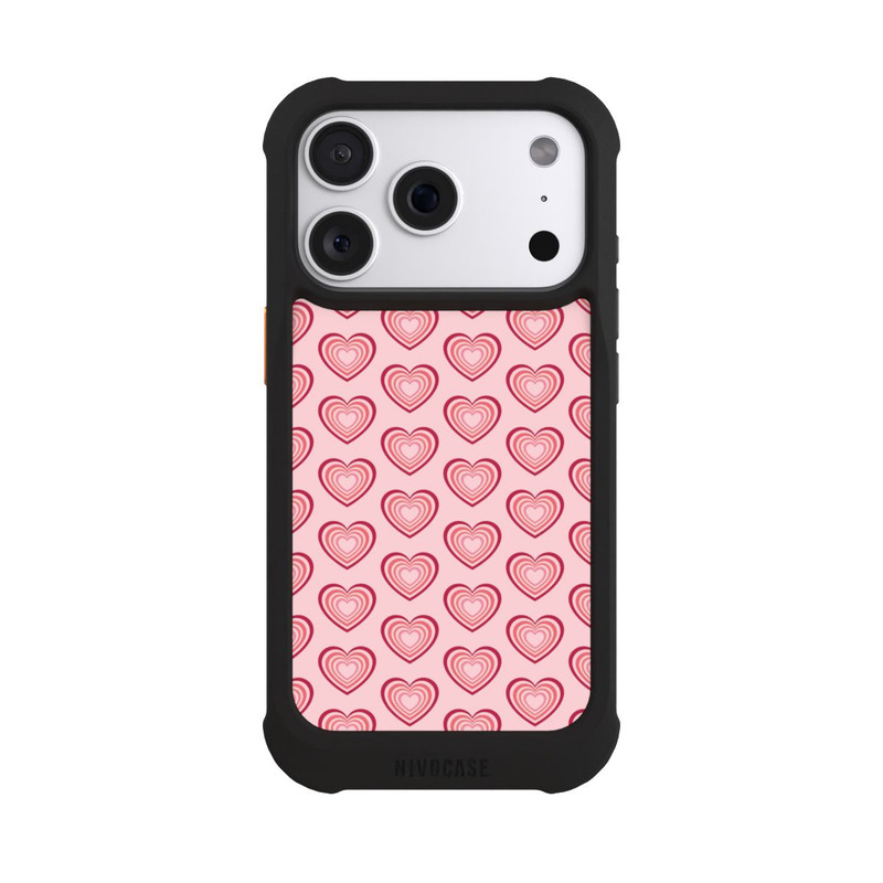 iPhone 18 Pro NIVOmax Psychedelische Herzen