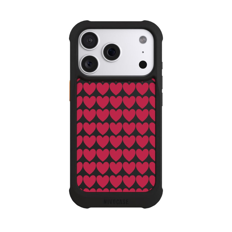 iPhone 18 Pro NIVOmax Viva Magenta-Herzen
