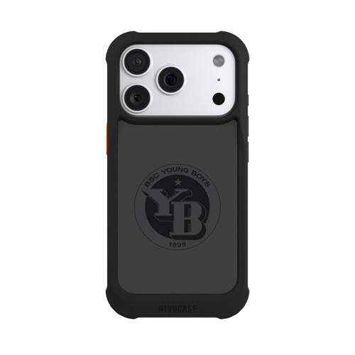 Apple iPhone 18 Pro NIVOmax BSC YB Logo Gris