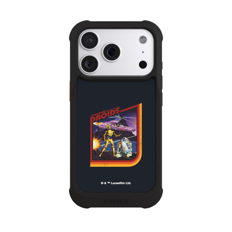 iPhone 18 Pro NIVOmax R2D2 und C3PO Comic