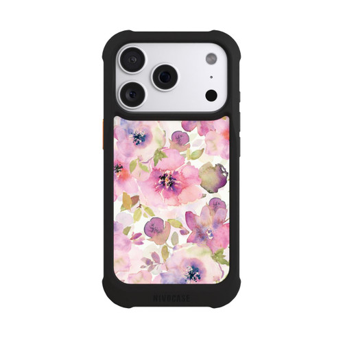 Apple iPhone 18 Pro NIVOmax Tapete mit rosa Blumen