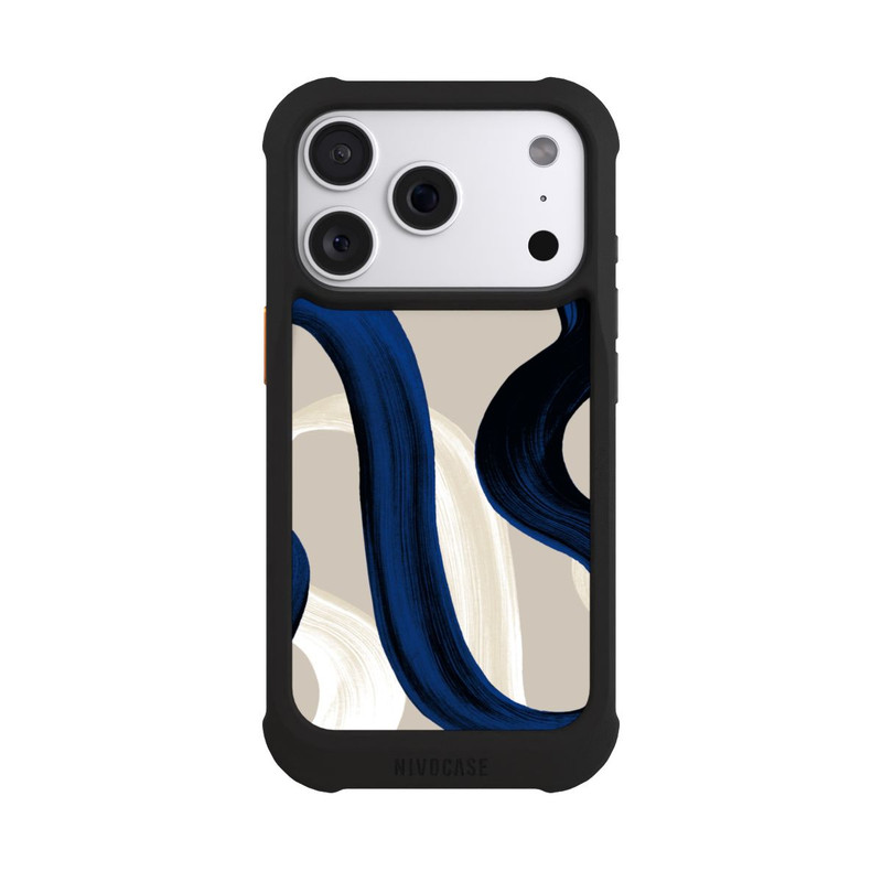 iPhone 18 Pro NIVOmax Abstrakte Pinselstriche 80