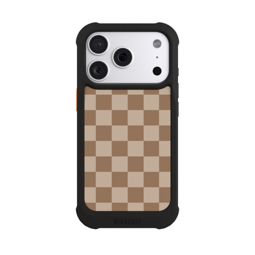 Apple iPhone 18 Pro NIVOmax Braun Karo