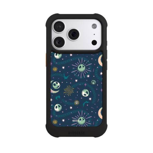 Apple iPhone 18 Pro NIVOmax Nightmare Before Christmas Jack Skellington Pattern Moon